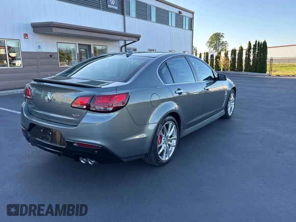 2016 Chevrolet SS with VIN 6G3F25RW2GL208949, listed as a Copart auction lot 60361885 with 35,219 mi miles and Salvage title. Bid and sale history available at DreamBid. Image 4.