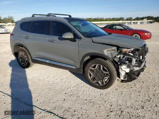 2021 Hyundai Santa Fe Limited with VIN 5NMS44AL9MH335695, listed as a Copart auction lot 87069814 with 72,218 mi miles and Salvage Title. Bid and sale history available at carsss.com. Image 4.