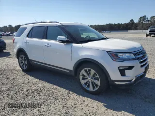 2018 Ford Explorer Limited with VIN 1FM5K7F80JGC22158, listed as a Copart auction lot 50599745 with 79,486 mi miles and Salvage Title. Bid and sale history available at carsss.com. Image 4.