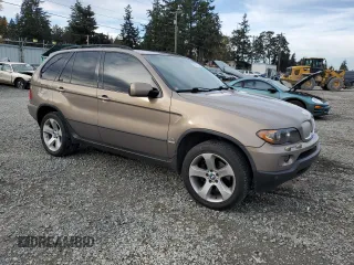 2006 BMW X5 4.4i with VIN 5UXFB53516LV27950, listed as a Copart auction lot 77837014 with 210,855 mi miles and Salvage Title. Bid and sale history available at carsss.com. Image 4.