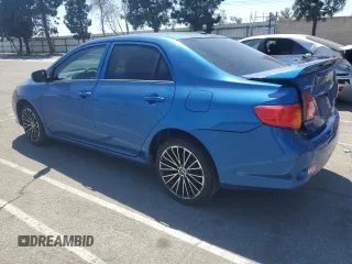 2009 Toyota Corolla with VIN JTDBL40E399093172, listed as a Copart auction lot 53878355 with 135,317 mi miles and Salvage Title. Bid and sale history available at carsss.com. Image 2.