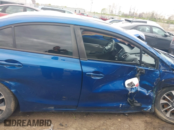 2015 Honda Civic Sedan EX with VIN 19XFB2F84FE020443, listed as a IAAI auction lot 42030422 with Not Provided miles. Bid and sale history available at carsss.com. Image 12.