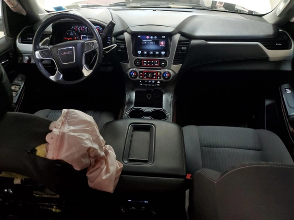 2015 GMC Yukon SLE with VIN 1GKS2AKC6FR254238, listed as a Copart auction lot 51863535 with 110,898 mi miles and Salvage Title. Bid and sale history available at carsss.com. Image 8.