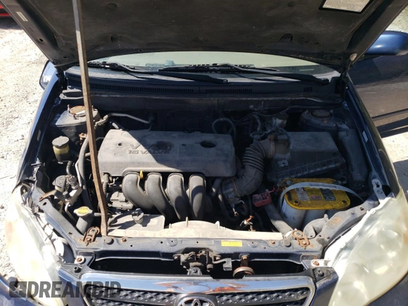 2005 Toyota Corolla CE with VIN 1NXBR32E95Z405715, listed as a Copart auction lot 55027265 with 196,804 mi miles and Salvage Title. Bid and sale history available at DreamBid. Image 11.