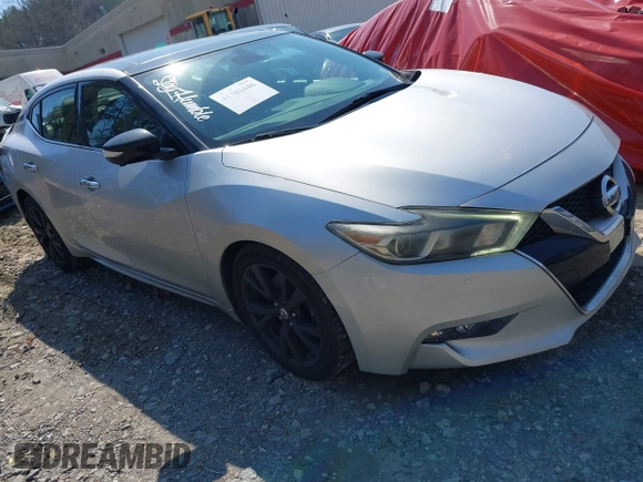 2018 Nissan Maxima SL with VIN 1N4AA6AP4JC395080, listed as a IAAI auction lot 41781646 with 63,693 mi miles and . Bid and sale history available at DreamBid. Image 1.