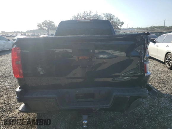 2018 Chevrolet Colorado 2WD Work Truck with VIN 1GCHSBEA0J1105143, listed as a Copart auction lot 54623285 with 92,336 mi miles and Salvage title. Bid and sale history available at DreamBid. Image 6.
