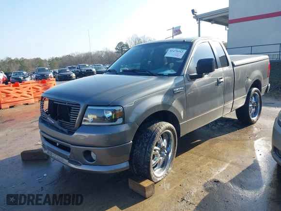 2005 Ford F-150 XL with VIN 1FTRF12295NB93897, listed as a IAAI auction lot 41479312 with 96,731 mi miles. Bid and sale history available at carsss.com. Image 2.