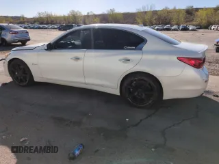 2016 Infiniti Q50 Red Sport 400 с VIN JN1FV7AR9GM451418, выставлен на аукционе Copart как лот 55156565 с пробегом 83 859 миль миль и Списание • Salvage title. История ставок и продаж доступна на DreamBid. Изображение 2.