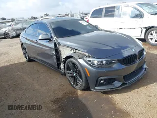 2018 BMW 4 Series 440i z VIN WBA4J5C55JBF07372, wystawiony jako IAAI lot #41878383 z przebiegiem 68 043 mil mil oraz . Historia ofert i sprzedaży dostępna na DreamBid. Obrazek 1.