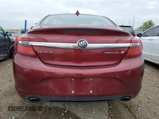 2016 Buick Regal Premium II with VIN 2G4GS5GX6G9172621, listed as a Copart auction lot 55207055 with 122,525 mi miles and Clean Title. Bid and sale history available at DreamBid. Image 6.