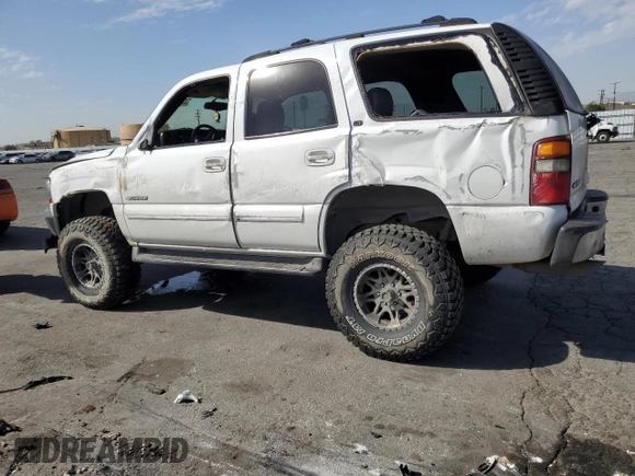 2002 Chevrolet Tahoe Z71 with VIN 1GNEK13T72R237845, listed as a Copart auction lot 47199575 with 187,318 mi miles and Salvage Title. Bid and sale history available at carsss.com. Image 2.