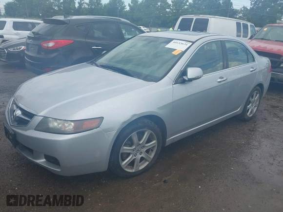 2004 Acura TSX with VIN JH4CL96844C016596, listed as a IAAI auction lot 40133631 with 203,867 mi miles. Bid and sale history available at carsss.com. Image 2.