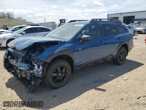 2022 Subaru Outback Wilderness with VIN 4S4BTGUD0N3272619, listed as a Copart auction lot 54585105 with 39,344 mi miles and Salvage title. Bid and sale history available at DreamBid. Image 1.