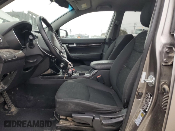 2014 Kia Sorento LX with VIN 5XYKTCA67EG545408, listed as a Copart auction lot 44233545 with 115,527 mi miles and Salvage Title. Bid and sale history available at carsss.com. Image 7.