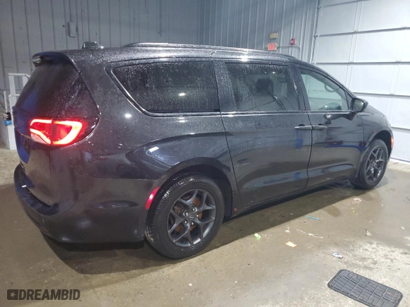 2018 Chrysler Pacifica Touring L with VIN 2C4RC1BG8JR357447, listed as a Copart auction lot 86329274 with 76,412 mi miles and Salvage Title. Bid and sale history available at carsss.com. Image 3.