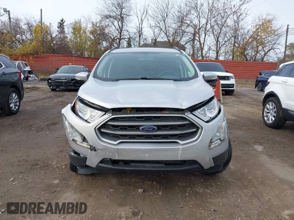 2018 Ford EcoSport SE with VIN MAJ6P1UL8JC190197, listed as a IAAI auction lot 40958854 with 17,584 mi miles. Bid and sale history available at carsss.com. Image 12.
