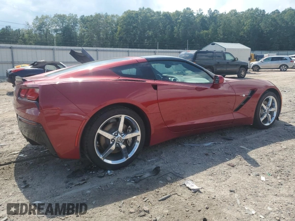 2015 Chevrolet Corvette 2LT с VIN 1G1YD2D7XF5113940, выставлен на аукционе Copart как лот 61631615 с пробегом 106 156 миль миль и Списание • Salvage title. История ставок и продаж доступна на DreamBid. Изображение 3.