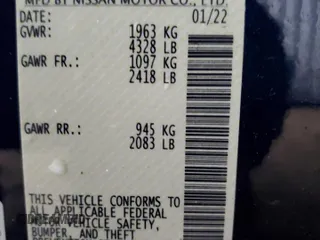 2022 Nissan Altima 2.5 SR with VIN 1N4BL4CV3NN327460, listed as a Copart auction lot 44026825 with 84,771 mi miles and Salvage Title. Bid and sale history available at carsss.com. Image 12.