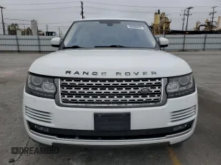 2016 Land Rover Range Rover HSE with VIN SALGS2VF1GA285127, listed as a Copart auction lot 59566225 with 128,567 mi miles and Salvage title. Bid and sale history available at DreamBid. Image 5.