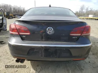 2015 Volkswagen CC Sport with VIN WVWBN7AN4FE814712, listed as a Copart auction lot 48027705 with 102,477 mi miles and Salvage Title. Bid and sale history available at DreamBid. Image 6.