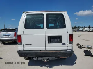 2008 Ford Econoline Cargo Commercial with VIN 1FTNE14W98DB42024, listed as a Copart auction lot 45402915 with 3,667,887 mi miles and Salvage Title. Bid and sale history available at carsss.com. Image 6.