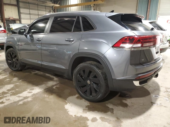 2024 Volkswagen Atlas SE z VIN 1V2KE2CA1RC200714, wystawiony jako Copart lot #43187725 z przebiegiem Nie podano mil oraz Szkoda całkowita • Salvage title. Historia ofert i sprzedaży dostępna na DreamBid. Obrazek 2.