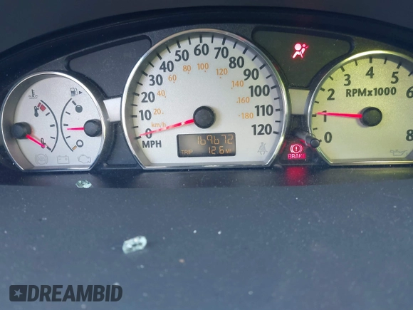 2006 Saturn ION z VIN 1G8AL55B76Z175637, wystawiony jako IAAI lot #41503472 z przebiegiem 169 672 mil mil oraz . Historia ofert i sprzedaży dostępna na DreamBid. Obrazek 7.