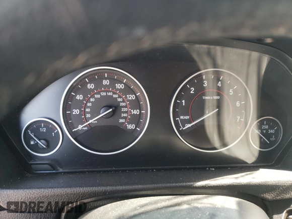 2016 BMW 3 Series 320i xDrive with VIN WBA8A3C54GK690467, listed as a Copart auction lot 61467414 with Not Provided miles and Salvage Title. Bid and sale history available at DreamBid. Image 9.