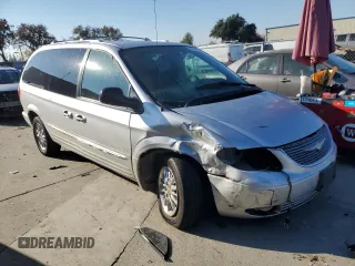 2001 Chrysler Town & Country Limited with VIN 2C8GP64L61R274410, listed as a Copart auction lot 83494004 with 164,347 mi miles and Salvage Title. Bid and sale history available at carsss.com. Image 4.