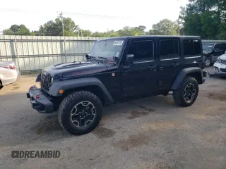 2016 Jeep Wrangler Unlimited Rubicon with VIN 1C4HJWFG9GL220687, listed as a Copart auction lot 60552705 with 49,525 mi miles and Salvage title. Bid and sale history available at DreamBid. Image 1.