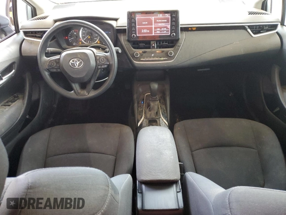 2020 Toyota Corolla LE with VIN 5YFEPRAE9LP074298, listed as a Copart auction lot 54745225 with 81,612 mi miles and Clean Title. Bid and sale history available at DreamBid. Image 8.