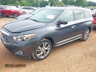 2013 Infiniti JX35 с VIN 5N1AL0MM2DC313818, выставлен на аукционе IAAI как лот 42347174 с пробегом 133 488 миль миль и . История ставок и продаж доступна на DreamBid. Изображение 2.