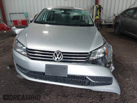2014 Volkswagen Passat S with VIN 1VWAT7A33EC104563, listed as a IAAI auction lot 42471984 with 122,926 mi miles and . Bid and sale history available at DreamBid. Image 13.