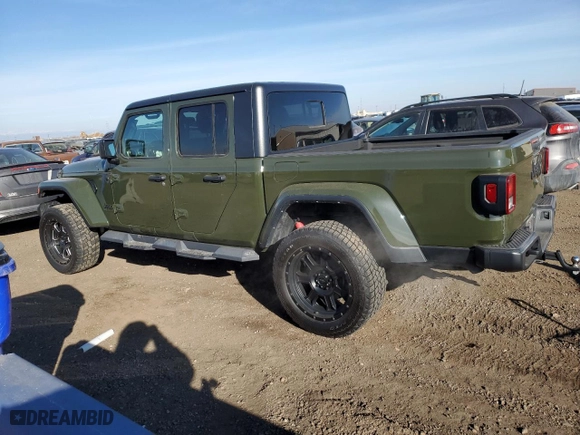 2022 Jeep Gladiator Texas Trail with VIN 1C6HJTAG8NL101992, listed as a Copart auction lot 44657105 with 30,351 mi miles and Salvage Title. Bid and sale history available at carsss.com. Image 2.