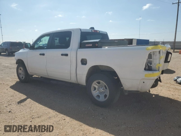 2023 Ram 1500 Tradesman with VIN 1C6SRFGT3PN628401, listed as a Copart auction lot 55622245 with 1,519 mi miles and Clean title. Bid and sale history available at DreamBid. Image 2.