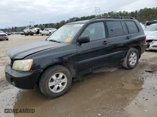 2002 Toyota Highlander with VIN JTEGF21A820060350, listed as a Copart auction lot 46342305 with 201,848 mi miles and Salvage Title. Bid and sale history available at carsss.com. Image 1.