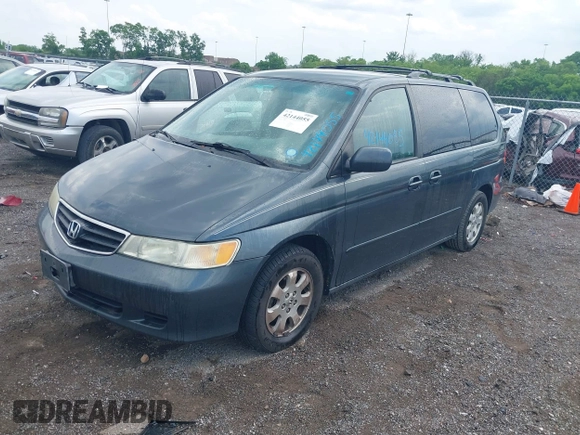 2003 Honda Odyssey EX-L with VIN 5FNRL18943B146897, listed as a IAAI auction lot 42144055 with 364,223 mi miles and . Bid and sale history available at DreamBid. Image 2.