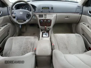 2007 Hyundai Sonata GLS with VIN 5NPET46C67H294247, listed as a Copart auction lot 54448745 with 217,280 mi miles and Clean Title. Bid and sale history available at DreamBid. Image 8.