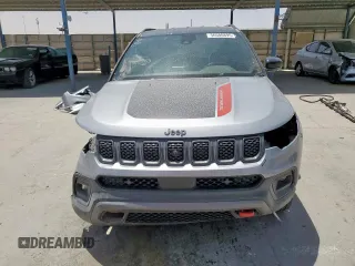 2023 Jeep Compass Trailhawk с VIN 3C4NJDDN6PT540840, выставлен на аукционе Copart как лот 56580895 с пробегом 12 680 миль миль и Списание • Salvage title. История ставок и продаж доступна на DreamBid. Изображение 5.