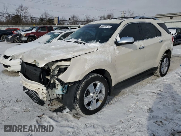 2013 Chevrolet Equinox LTZ with VIN 1GNALFEK6DZ122086, listed as a Copart auction lot 45627615 with 178,977 mi miles and Salvage Title. Bid and sale history available at carsss.com. Image 1.