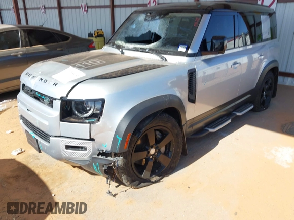 2020 Land Rover Defender HSE with VIN SALE1EEU3L2005075, listed as a IAAI auction lot 42125619 with 83,209 mi miles and . Bid and sale history available at DreamBid. Image 18.