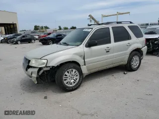 2007 Mercury Mariner Luxury with VIN 4M2YU91117KJ17436, listed as a Copart auction lot 68619844 with 249,918 mi miles and Salvage Title. Bid and sale history available at carsss.com. Image 1.