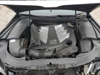 2013 Hyundai Equus Signature with VIN KMHGH4JH5DU058196, listed as a Copart auction lot 87376654 with 120,804 mi miles and Salvage Title. Bid and sale history available at DreamBid. Image 13.