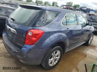2013 Chevrolet Equinox LS with VIN 2GNALBEK4D6141272, listed as a Copart auction lot 53496984 with 115,598 mi miles and Salvage Title. Bid and sale history available at carsss.com. Image 3.