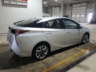 2017 Toyota Prius Two with VIN JTDKARFU0H3041193, listed as a Copart auction lot 53098965 with 74,166 mi miles and Salvage Title. Bid and sale history available at carsss.com. Image 3.