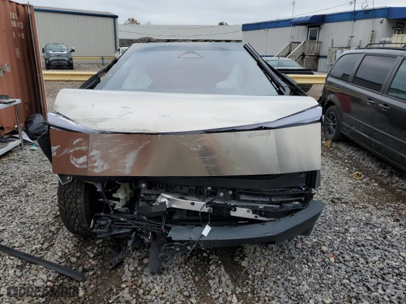 2024 Tesla Cybertruck with VIN 7G2CEHED0RA014997, listed as a Copart auction lot 82289564 with 0 miles and Salvage Title. Bid and sale history available at carsss.com. Image 5.