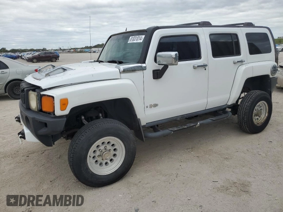 2006 Hummer H3 with VIN 5GTDN136968113134, listed as a Copart auction lot 81031014 with 144,386 mi miles and Salvage Title. Bid and sale history available at carsss.com. Image 1.