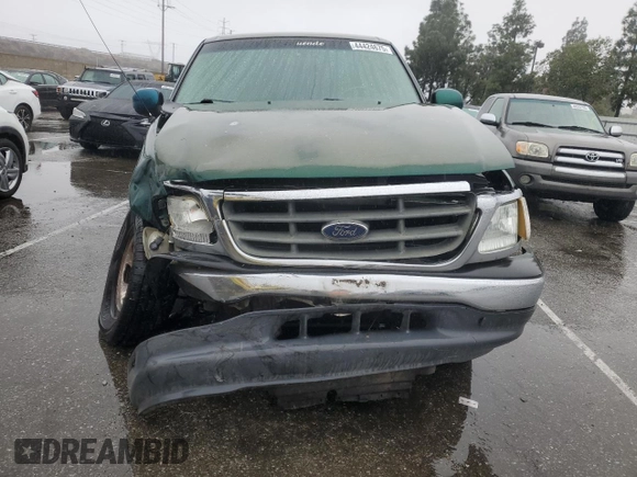 2000 Ford F-150 XL with VIN 1FTZX1726YKA88021, listed as a Copart auction lot 44424675 with 0 mi miles and Salvage Title. Bid and sale history available at carsss.com. Image 5.