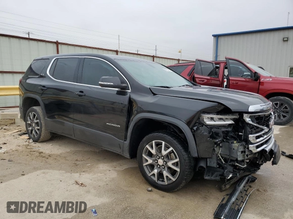 2020 GMC Acadia SLE with VIN 1GKKNKLS0LZ145658, listed as a Copart auction lot 84727964 with 42,556 mi miles and Salvage Title. Bid and sale history available at carsss.com. Image 4.