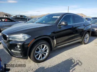 2015 BMW X6 xDrive35i with VIN 5UXKU2C58F0N77348, listed as a Copart auction lot 50579803 with 93,061 mi miles. Bid and sale history available at carsss.com. Image 1.